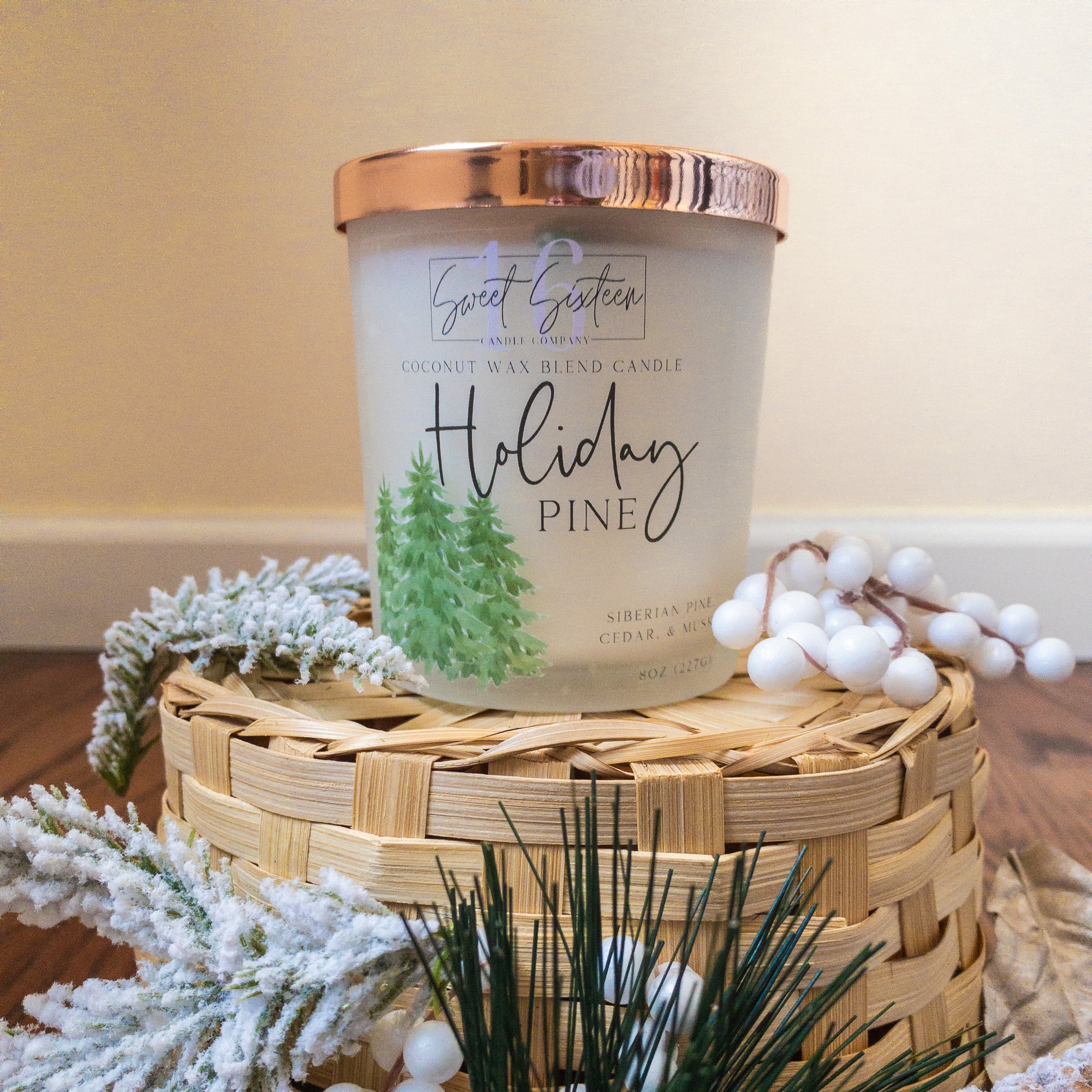 Holiday Pine | 8oz Tumbler Candle | Holiday Collection