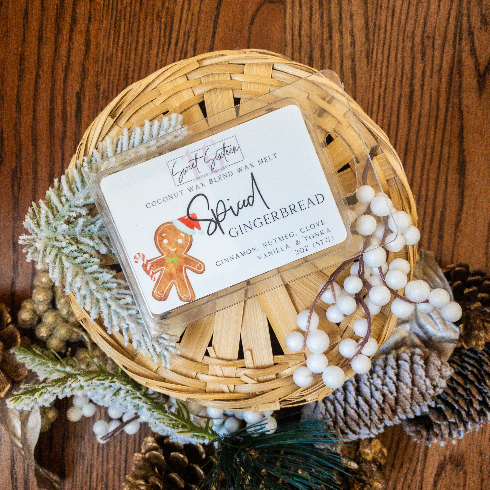 Spiced Gingerbread | 2oz Wax Melt | Holiday Collection