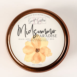 Midsummer Paradise | 6oz Tin Candle | Signature Collection