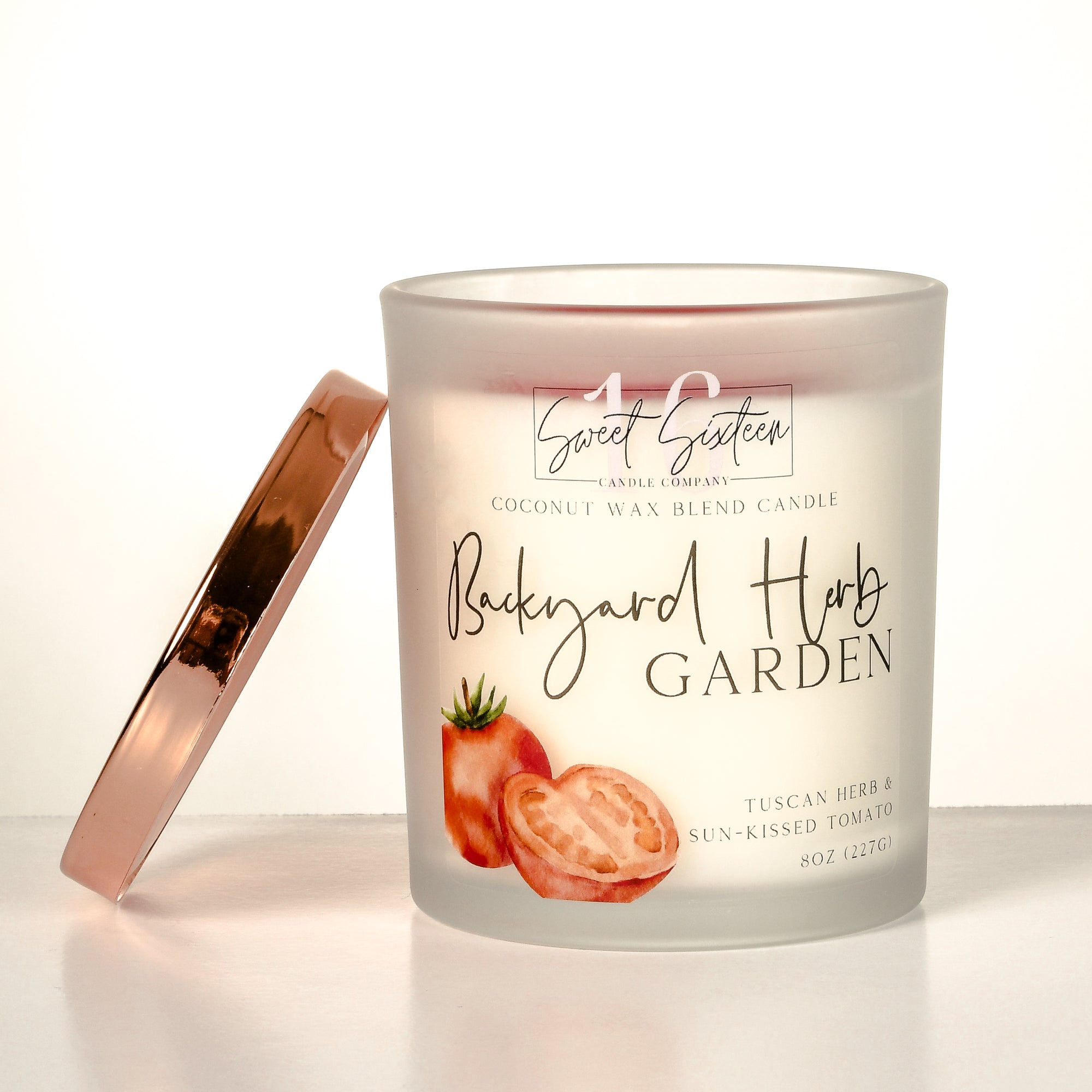 Backyard Herb Garden | 8oz Tumbler Candle | Signature Collection